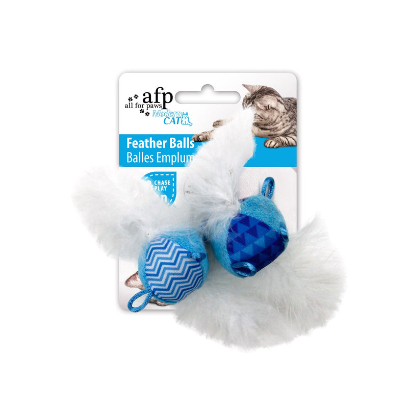 _AFP Cat Modern Feather Ball