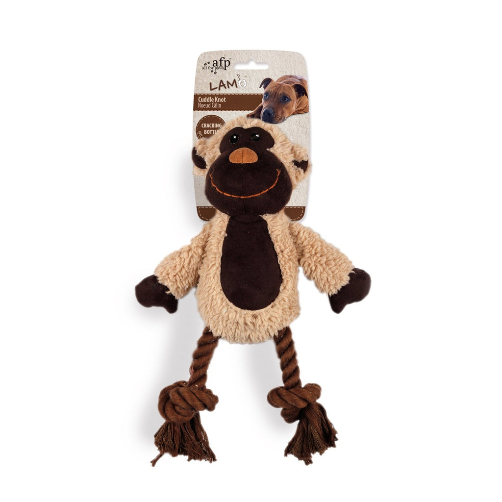 AFP Lambswool Cuddle Knot Monkey