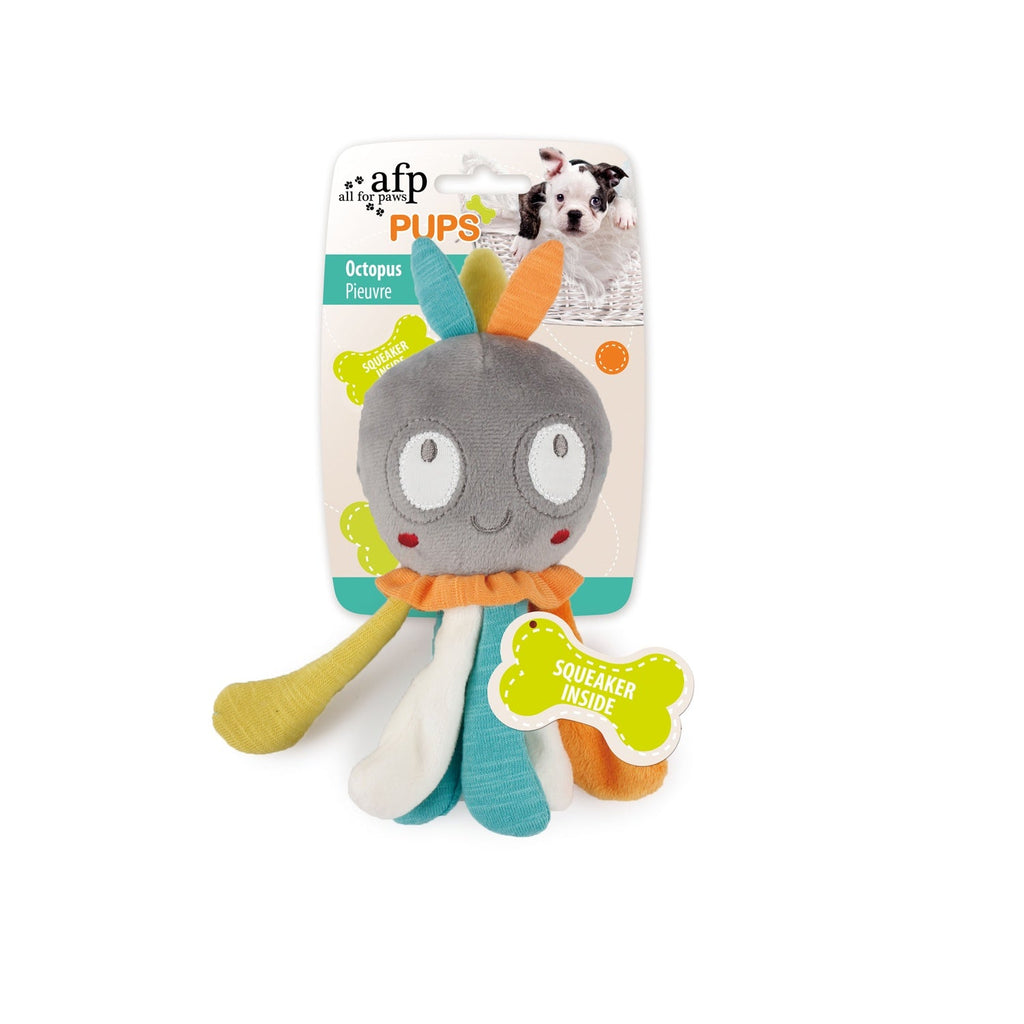 AFP Pups Octopus - Squeaker Inside
