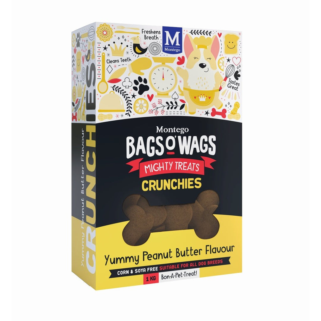 Bags O' Wags Crunchies Peanut Butter