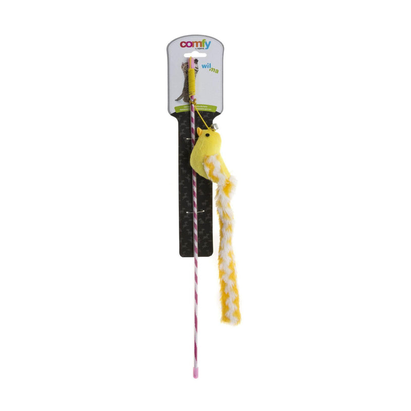 Comfy Wilma Tail Yellow Cat Toy