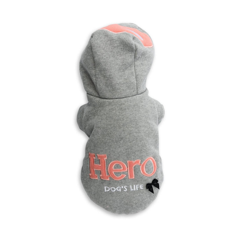 DL Clothing - Hoodie = Hero (Grey)