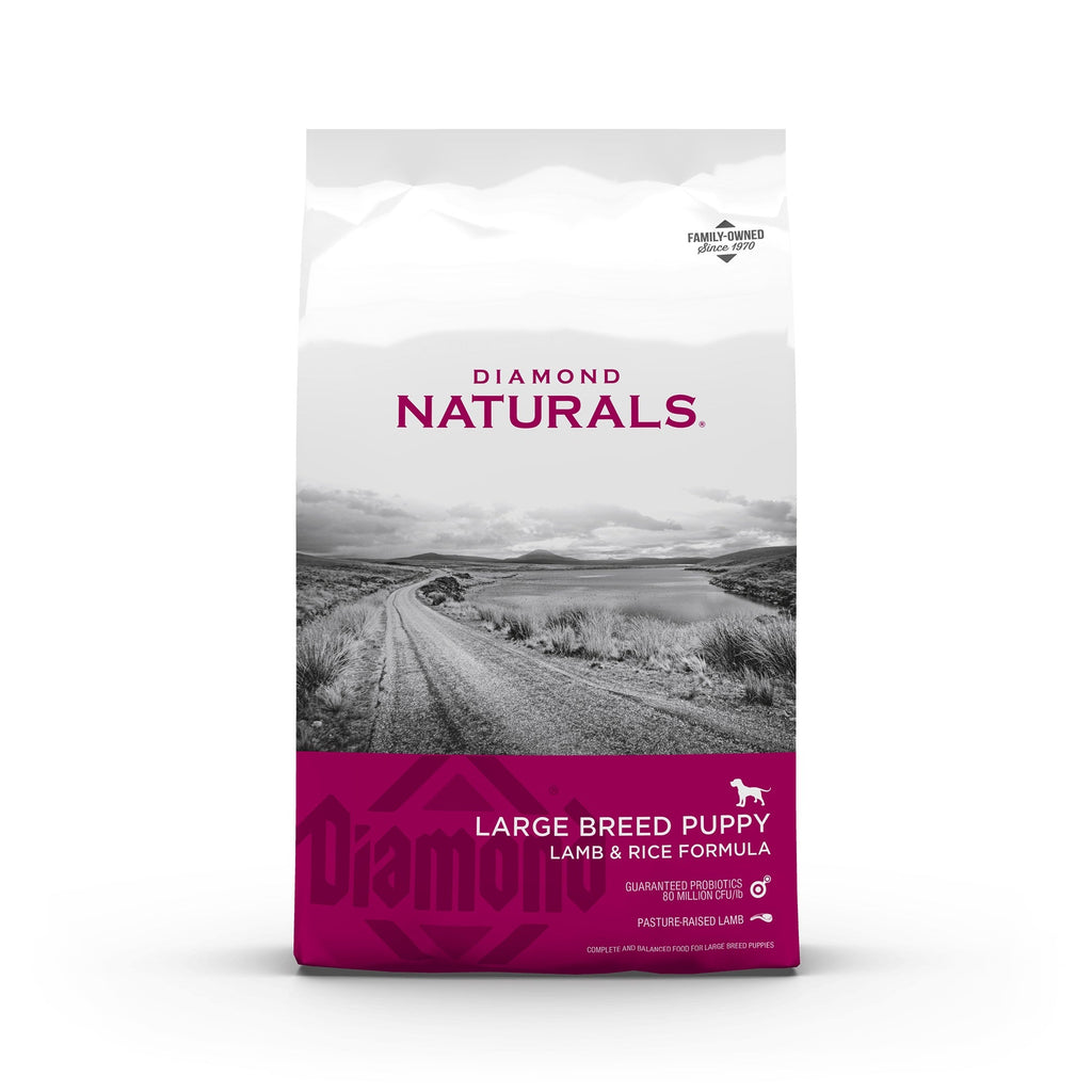 Diamond Naturals Dog - Large Breed Puppy - Formula Rich In Lamb and Rice