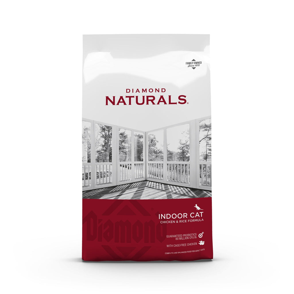 Diamond Naturals Feline - Indoor Cat Formula Rich In Chicken With Rice