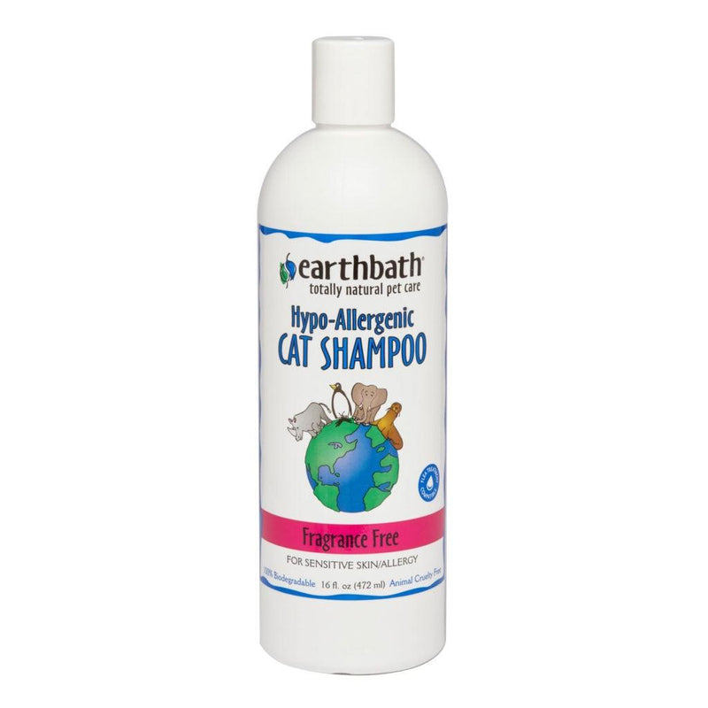 Earthbath Hypo-Allergenic Cat Shampoo - Fragrance Free