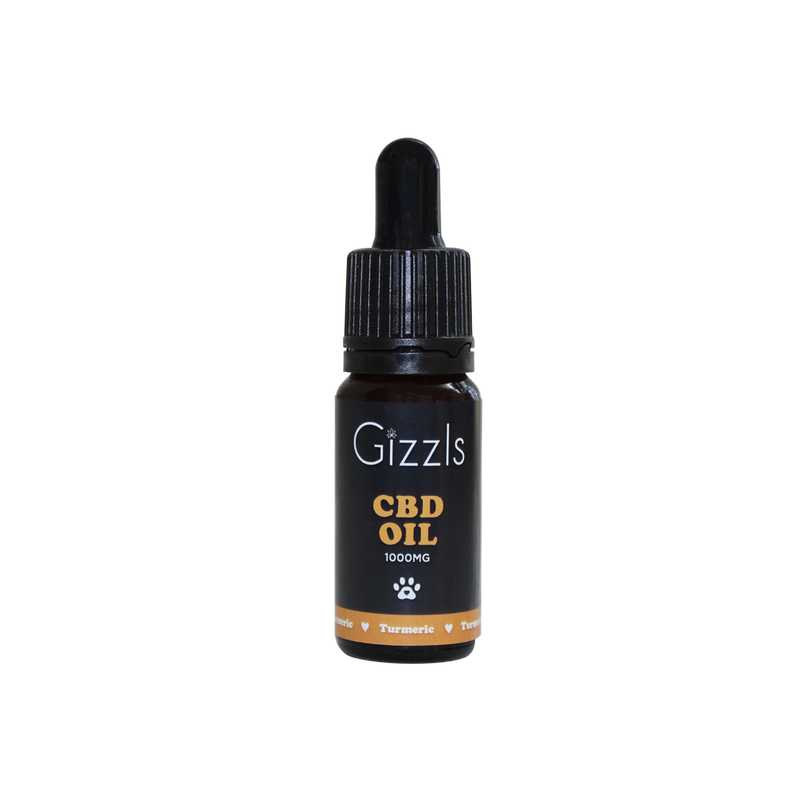 Gizzls Full Spectrum CBD Oil & Tumeric 10ml