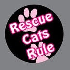 _Instant Tag - Rescue Cats Rule (Pink) - (D)