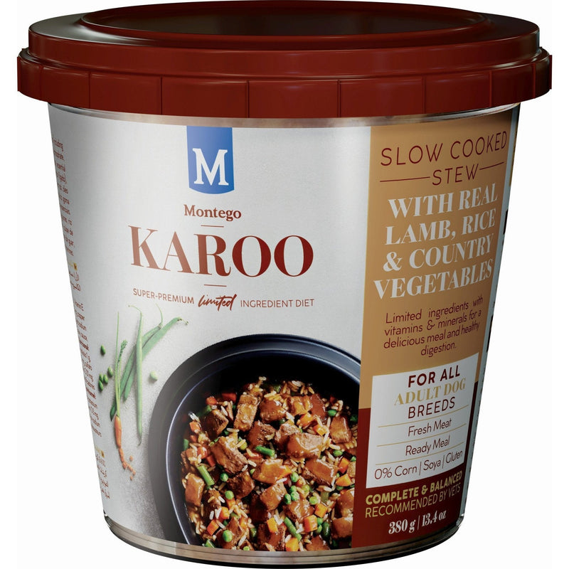 Karoo Wet Food Tub Single - Adult Dogs Lamb