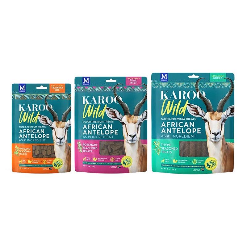 Karoo Wild Seasoned Treats Trail Bites - Rosemary (8 x 227g)