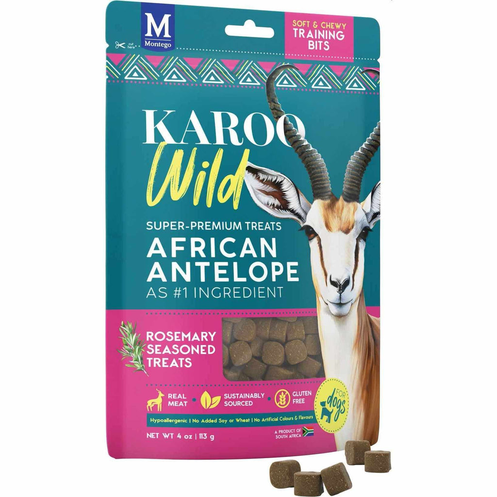 Karoo Wild Seasoned Treats Training Bits - Rosemary (Single 113g)