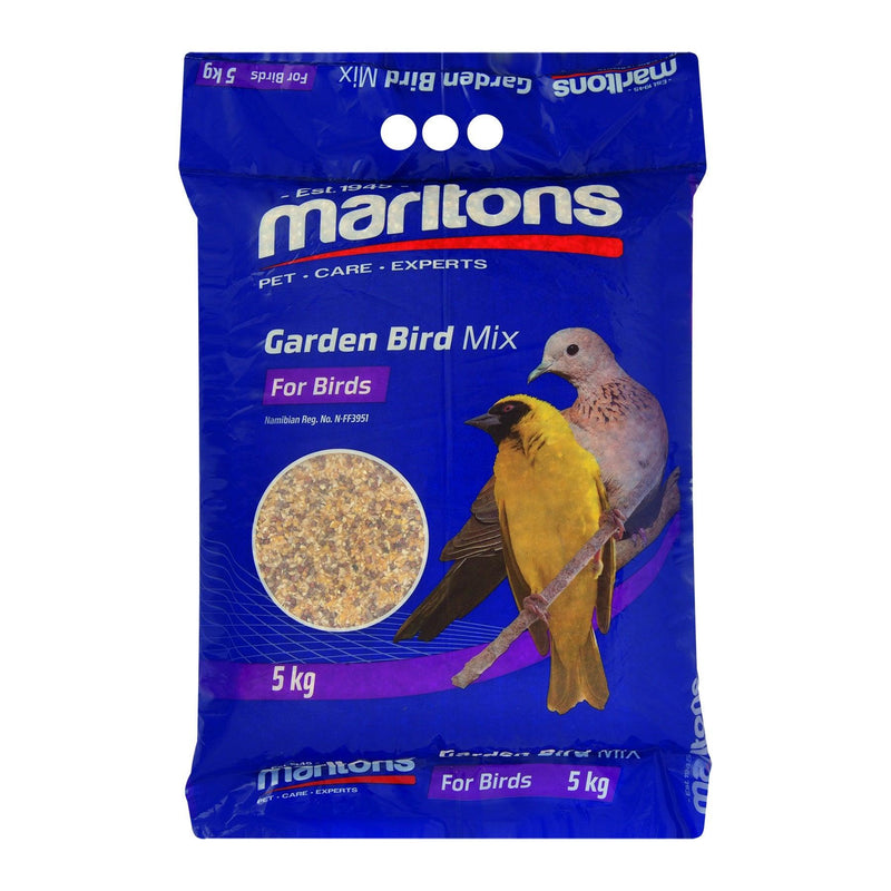 Marltons Bird - Garden Bird Seed 5kg (Pack of 4)