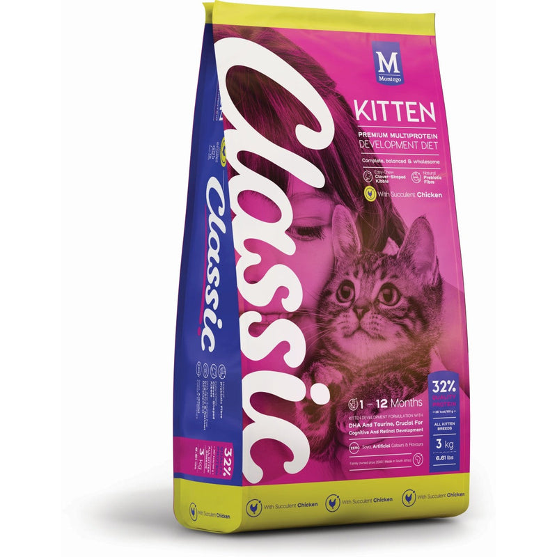 Montego Classic Cat Kitten Food Chicken