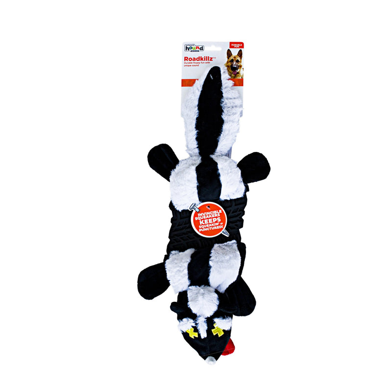 Outward Hound Invincible Roadkillz Skunk - Black/White (D)