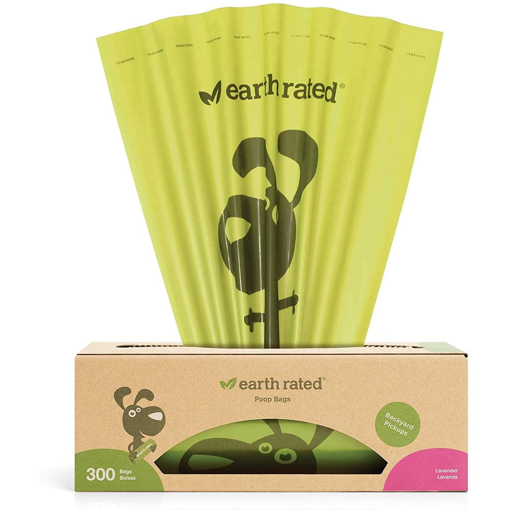 Earth Rated 300 Count Standard Scented and Unscented Degradable Bags on a Single Roll