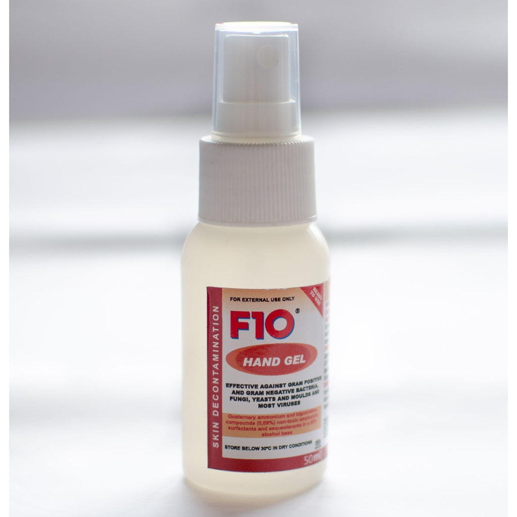 F10 Hand Gel 50ml with Atomiser