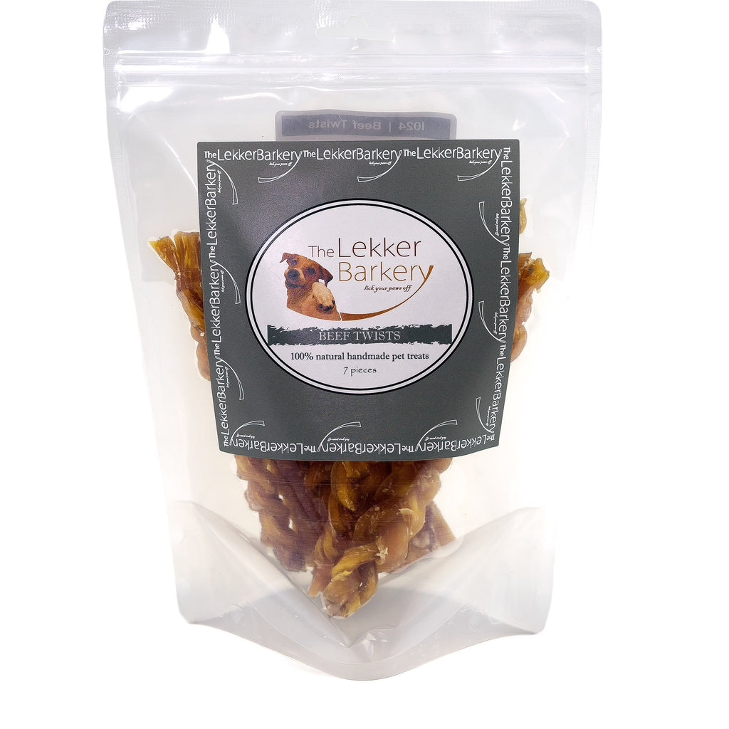 Lekker Barkery Beef Twist Value Pack 7pcs