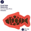 Outward Hound Fishy Fun Cat Feeder Mat