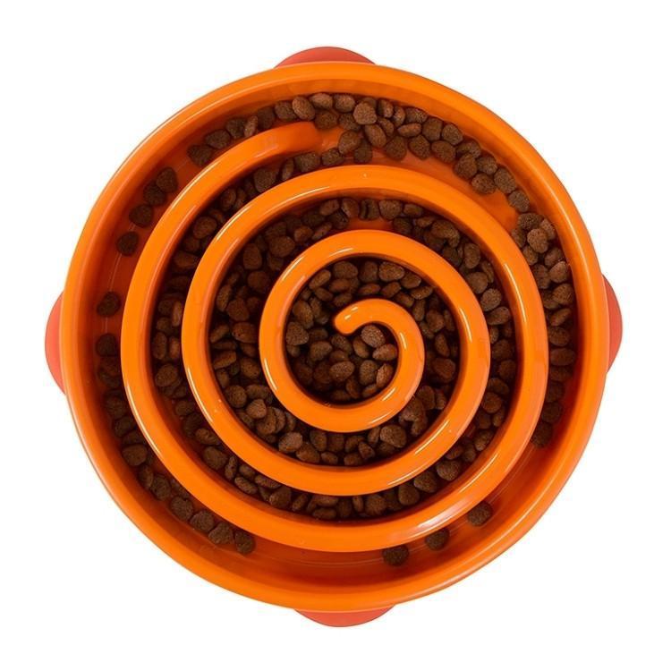 Outward Hound Fun Feeder Orange