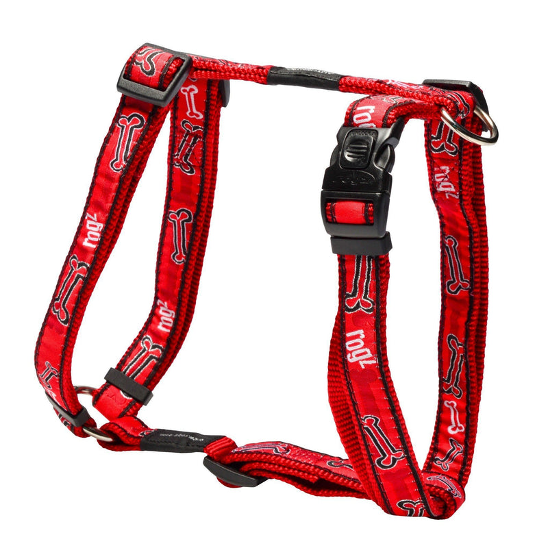 Rogz Fancy Dress H-Harness - Red Bone