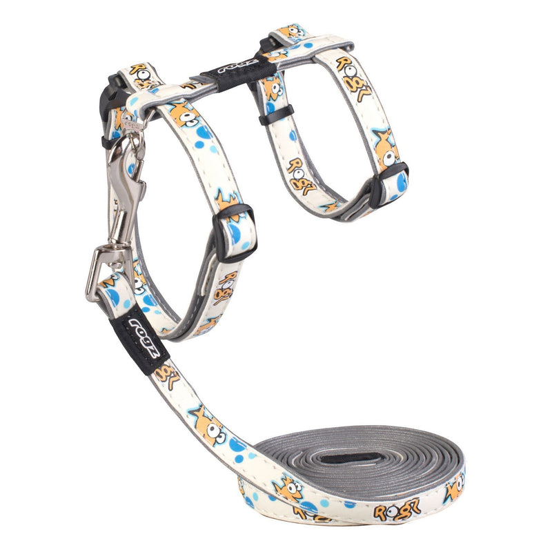 Rogz Glowcat Harness and Lead - Goldie