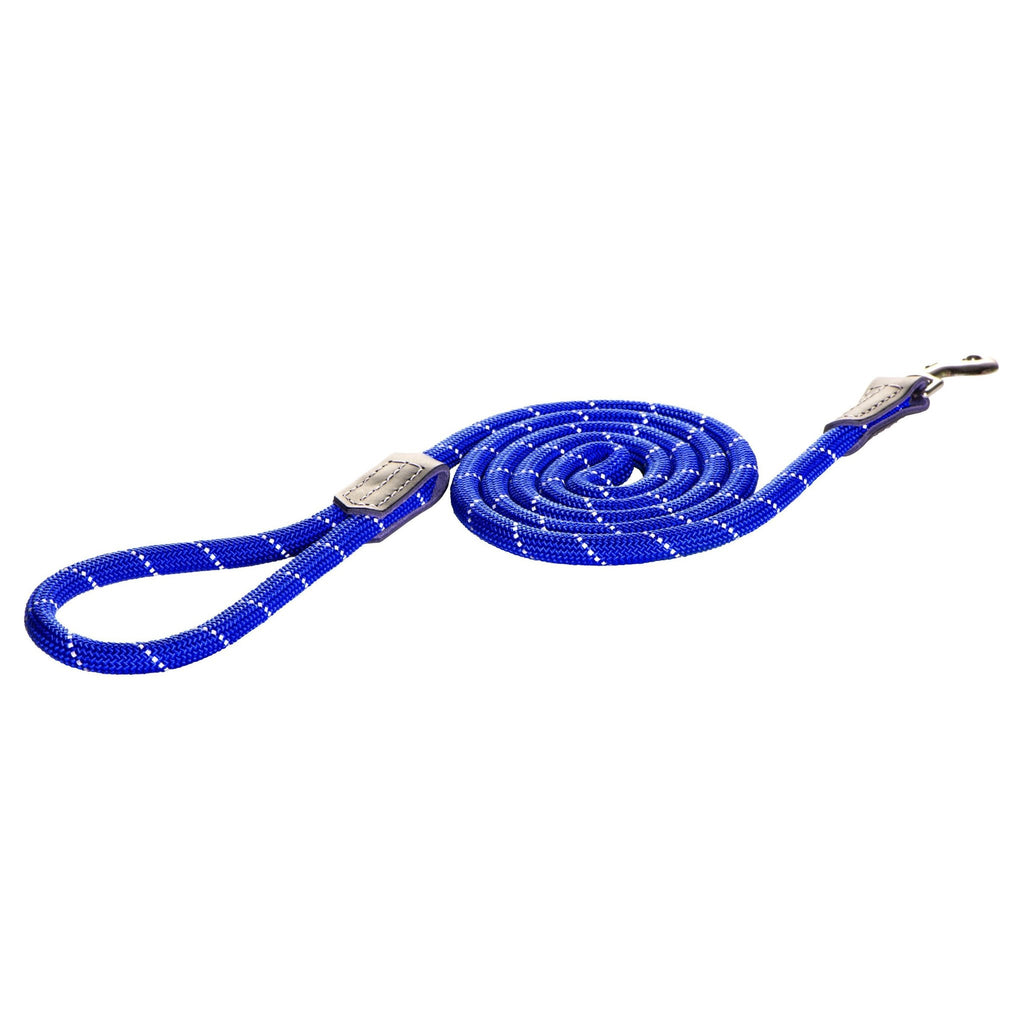 Rogz Rope Lead Fixed - Blue