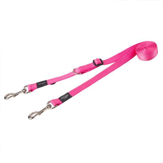 Rogz Utility Control Multi Lead - Pink