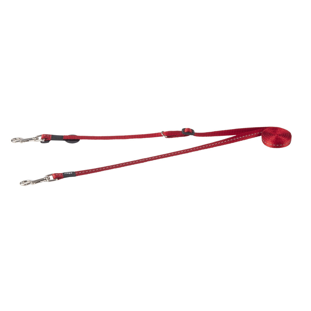 Rogz Utility Control Multi Lead - Red