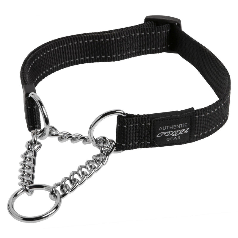 Rogz Utility Obedience Half-Check - Black