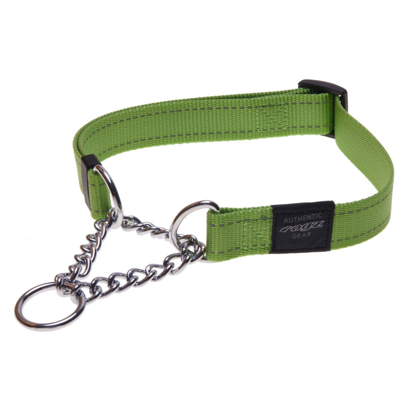 Rogz Utility Obedience Half-Check - Lime
