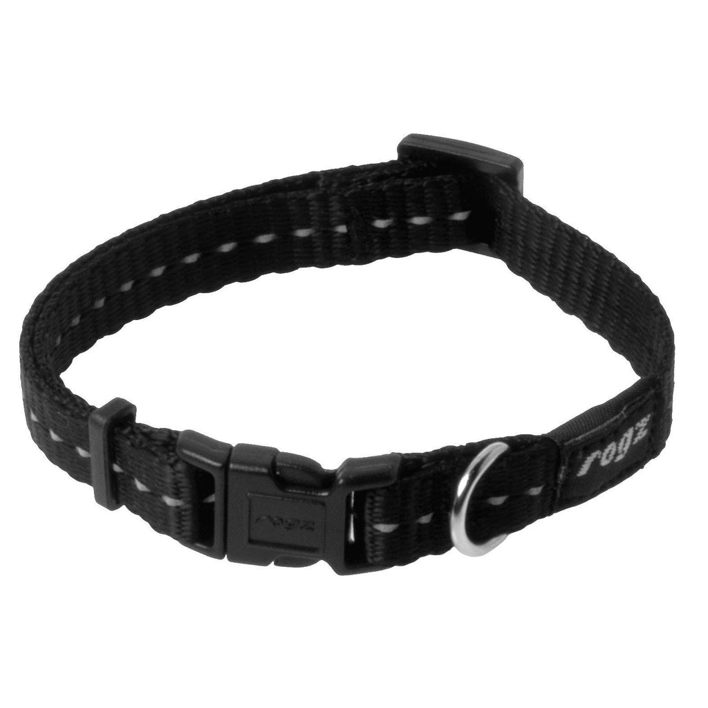 Rogz Utility Side Release Collar - Black