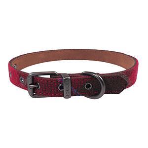 Rosewood Joules - Heritage Tweed Leather Collar