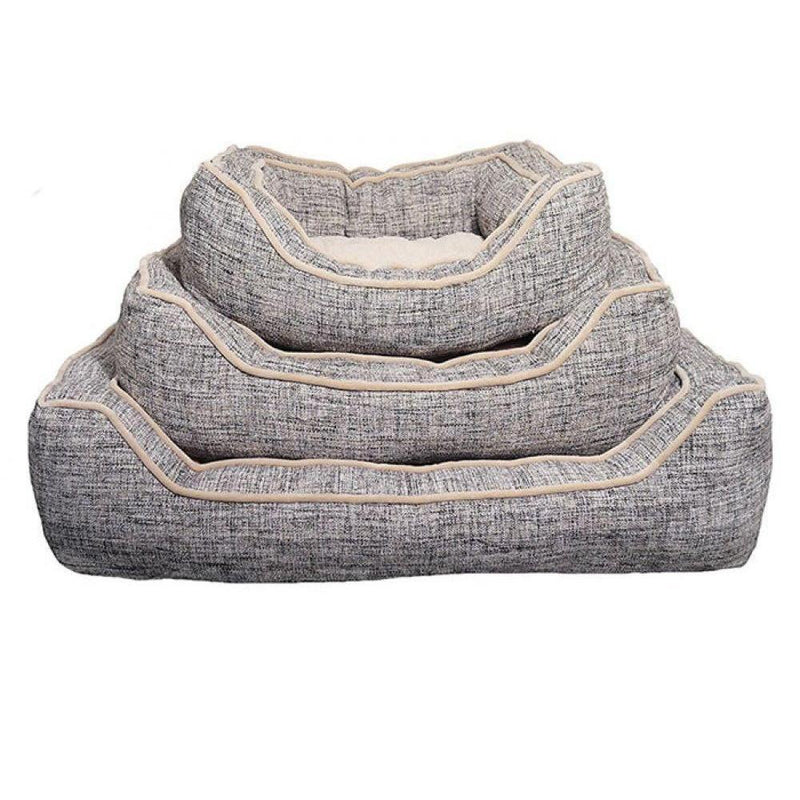Rosewood Luxury Slate & Oatmeal Bed