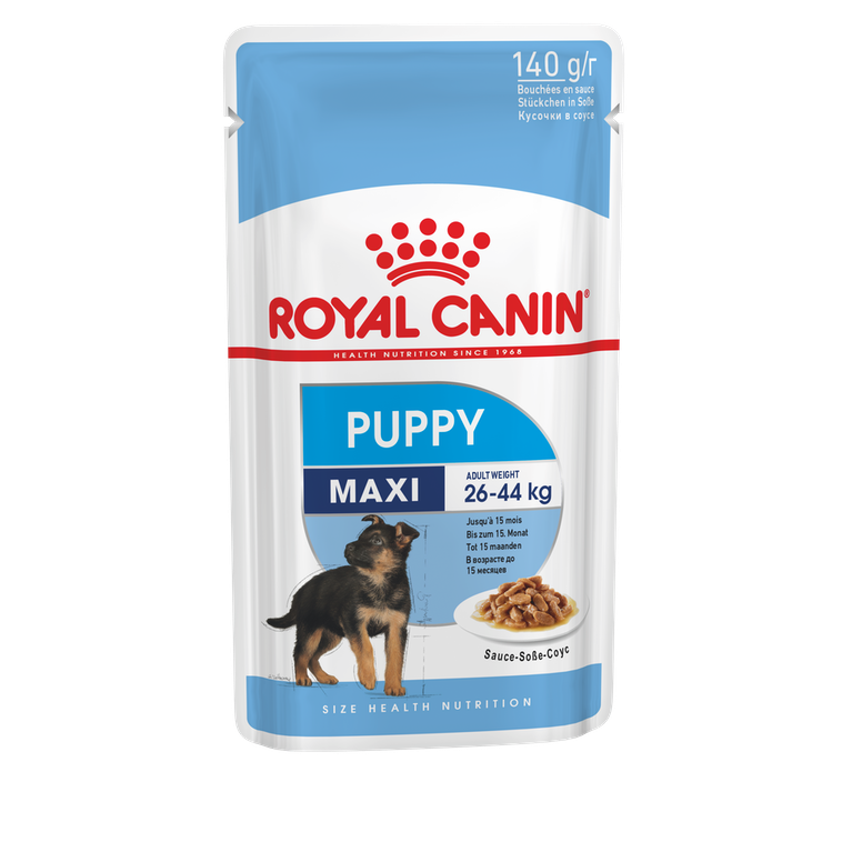 Royal Canin Size Health Wet Dog Food - Maxi Puppy Pouch (Single)