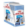 Royal Canin Size Health Wet Dog Food - Maxi Puppy Pouches (Box of 10x140g)