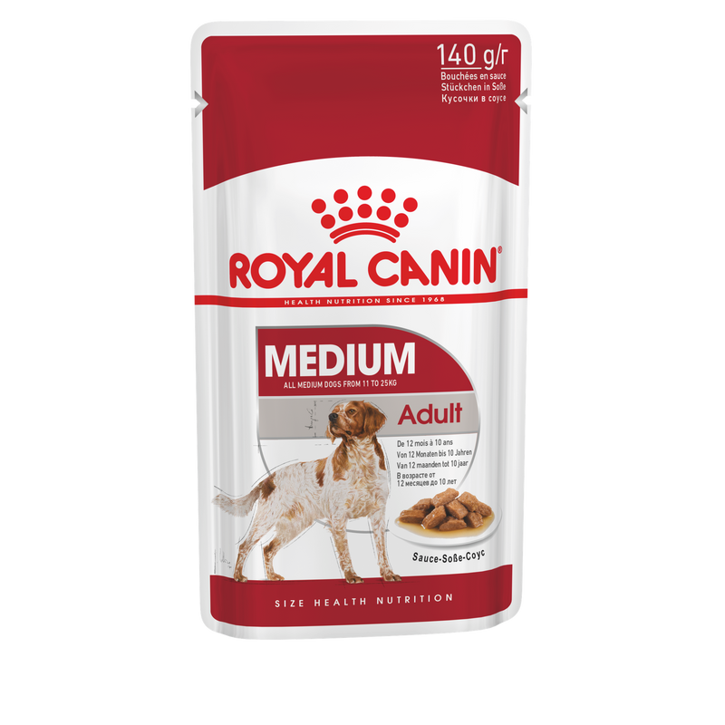 Royal Canin Size Health Wet Dog Food - Medium Adult Pouch (Single)