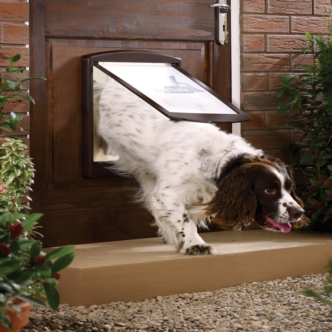 _Staywell Pet Door Original 2 Way Large Brown 775