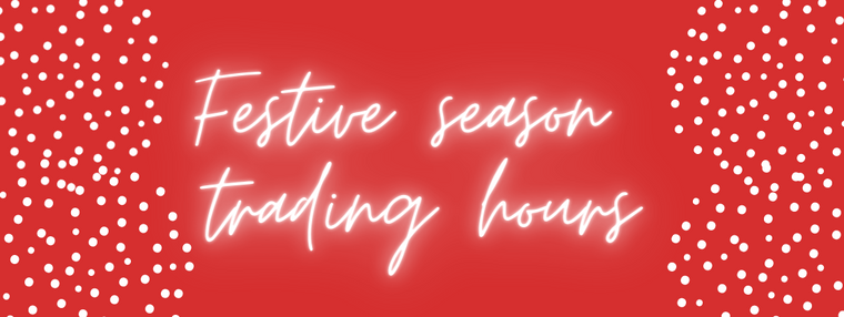 Festive Season Trading