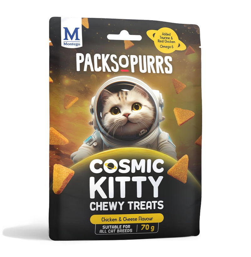Karoo Packs O' Purrs Chicken & Cheese 10 x 70g