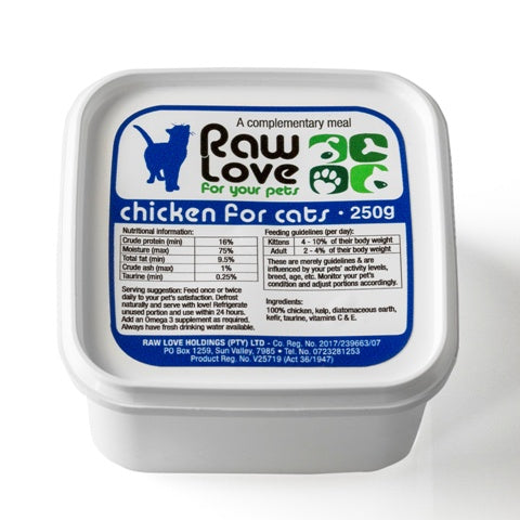 Raw Love Cat Chicken