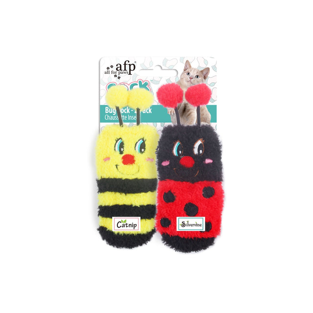 AFP Cat Socks-Bug 2 Pack