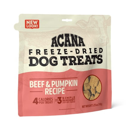 Acana Freeze-Dried Dog Treats - Beef & Pumpkin