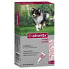 Advantix Dogs 10-25kg Red (Box of 4) Large