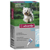Advantix Dogs 4-10kg Turq (Box of 4) Medium