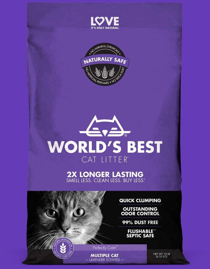 World's Best Cat Litter - Lavender Scented