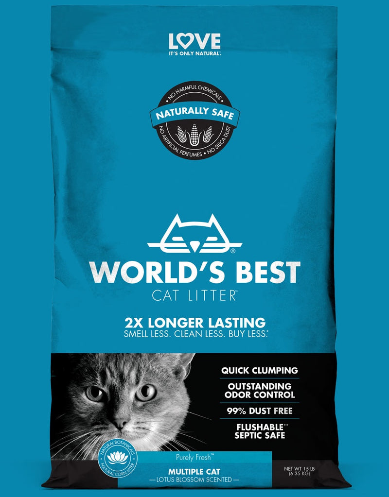 World's Best Cat Litter - Lotus Blossom Scented