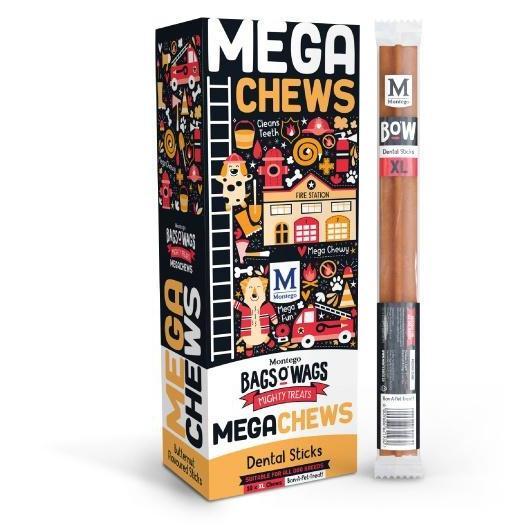 Bags O' Wags Chewies Megachew Dental Stick