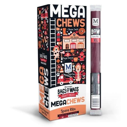 Bags O' Wags Chewies Megachew Spare Rib