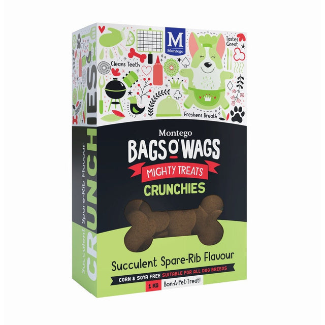 Bags O' Wags Crunchies Spare Rib