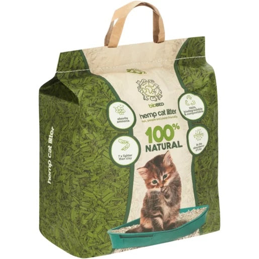 Biobed Dust Free Hemp Based Cat Litter