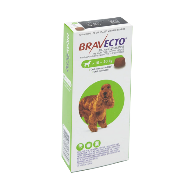 Bravecto Chewable for Medium Dogs (10 - 20kg)